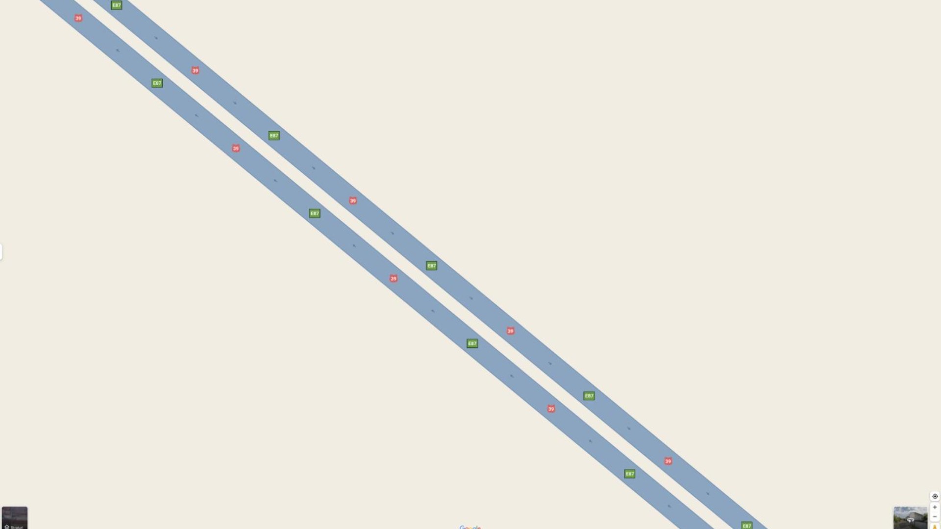 Eroare uriașă pe Google Maps. Drumul european care a aparut peste noapte/ hartă, google maps