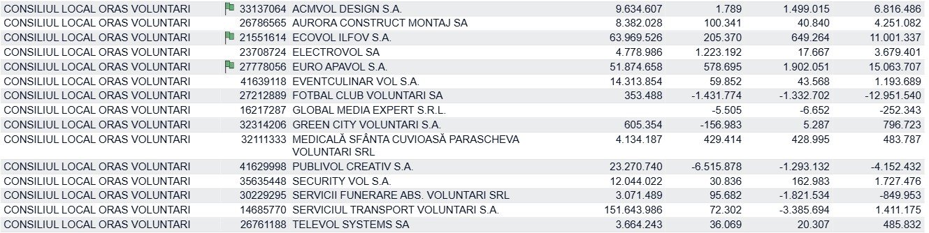 companii municipale voluntari