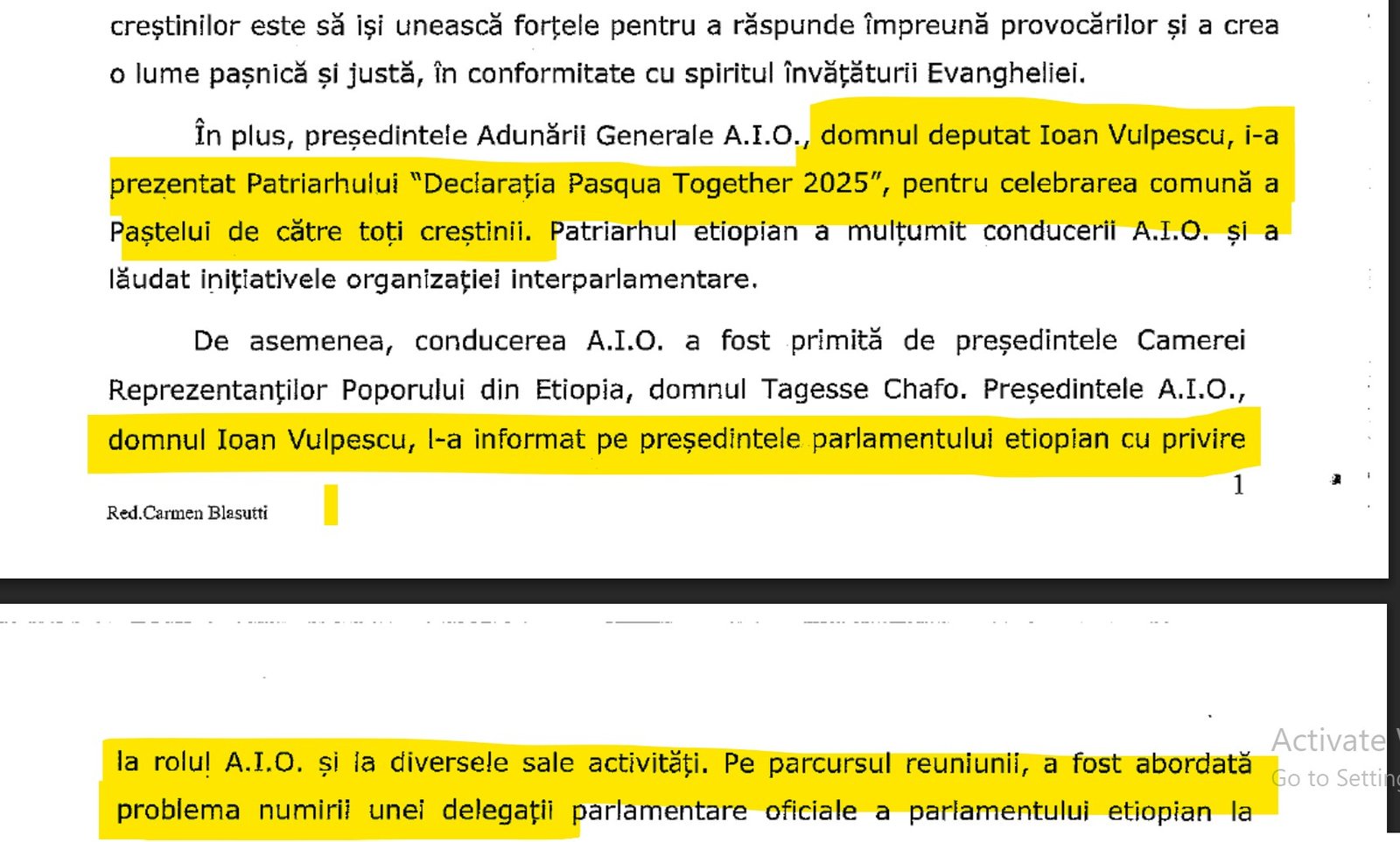 Ioan Vulpescu Etiopia