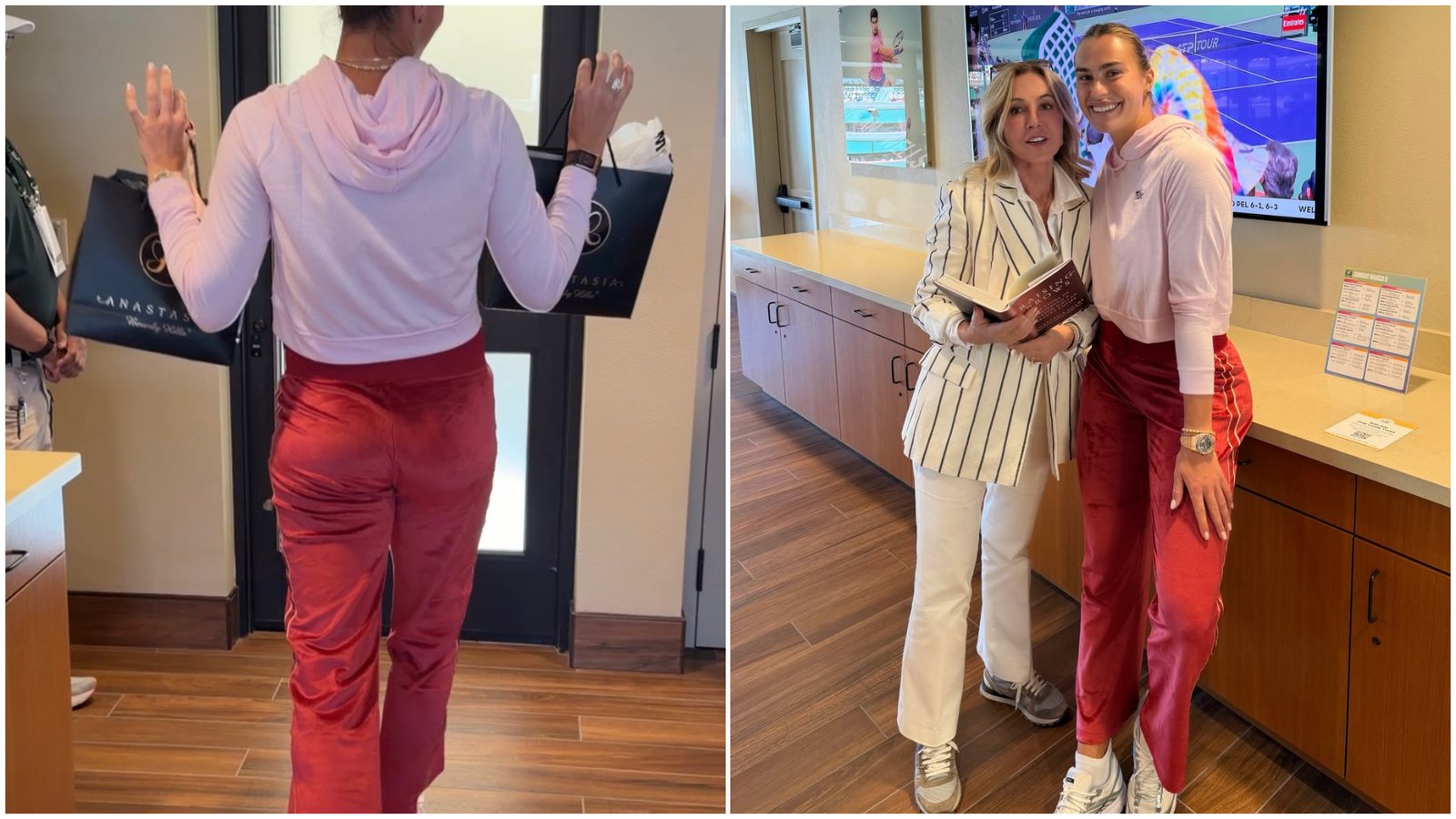 Aryna Sabalenka și Anastasia Soare