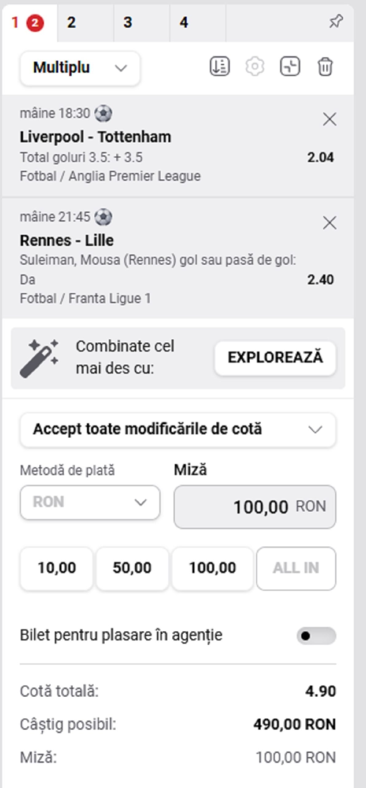 Biletul zilei pariuri duminică 15 martie 2026