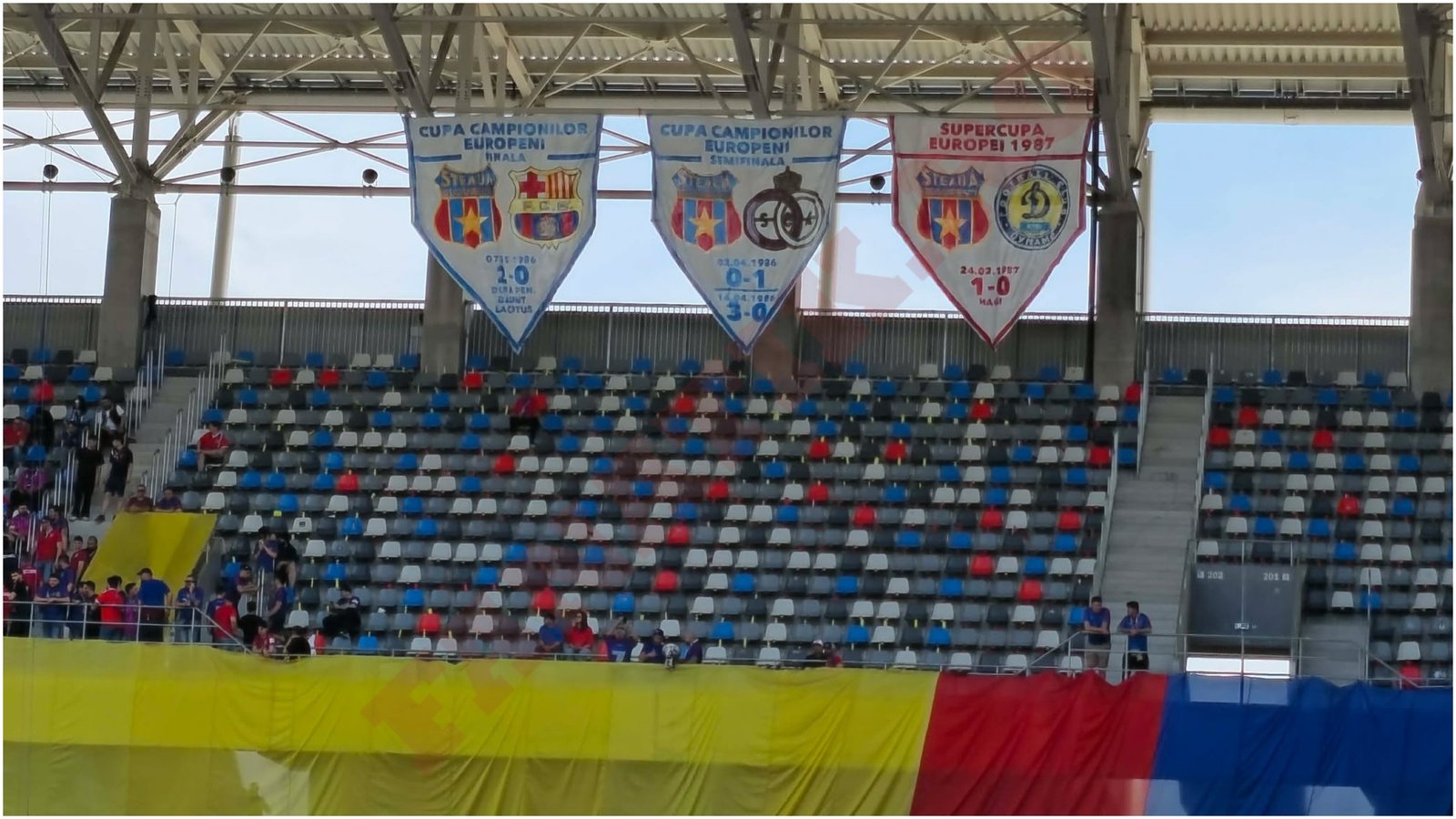 Fanioane meciuri Steaua